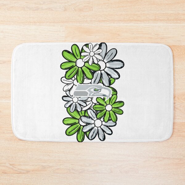 Item preview, Seattle Inspired Floral Hawk Nature Emblem Design designed and sold by RichardHe24537.