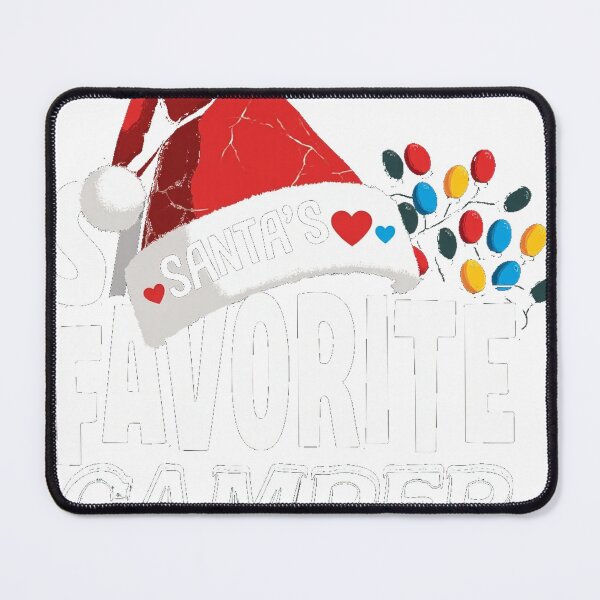 Item preview, Santa's Favorite Camper Christmas Lights designed and sold by lht6474.