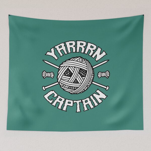 Item preview, Yarrrn Captain designed and sold by Kim Walks the Plank.