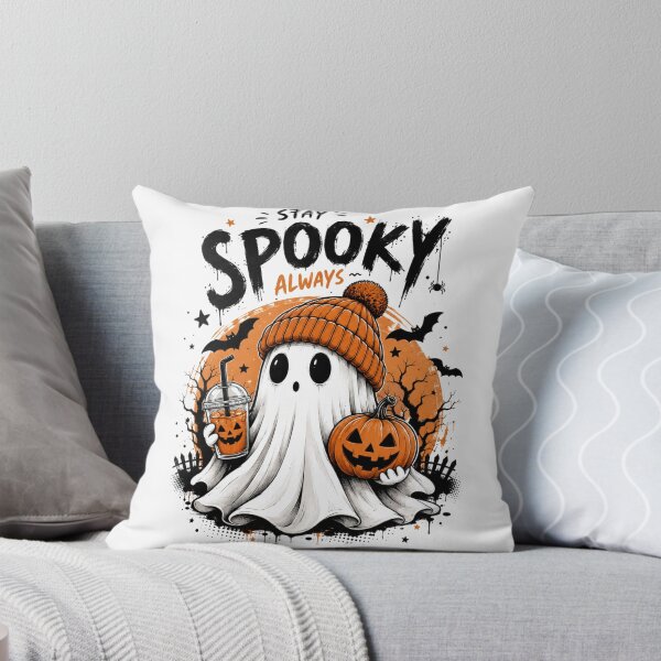 Item preview, Stay Spooky Always Cute Ghost Pumpkin Halloween Design designed and sold by ucpstudio.