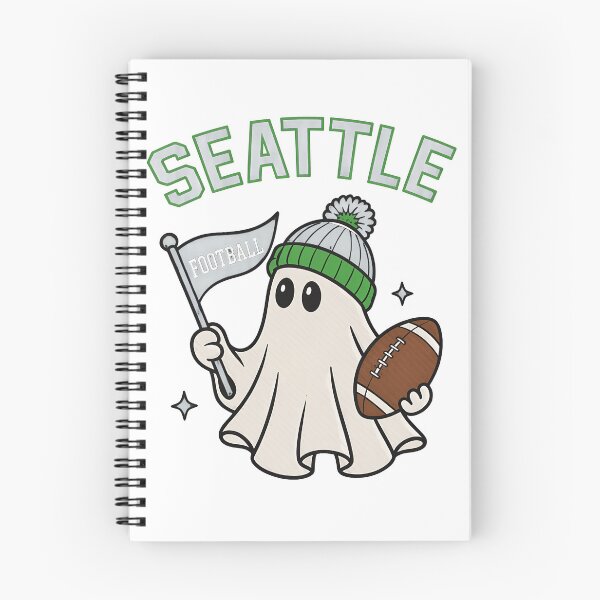 Item preview, Seattle Football Ghost Holding Ball Spirit Design designed and sold by JasonWolf63697.