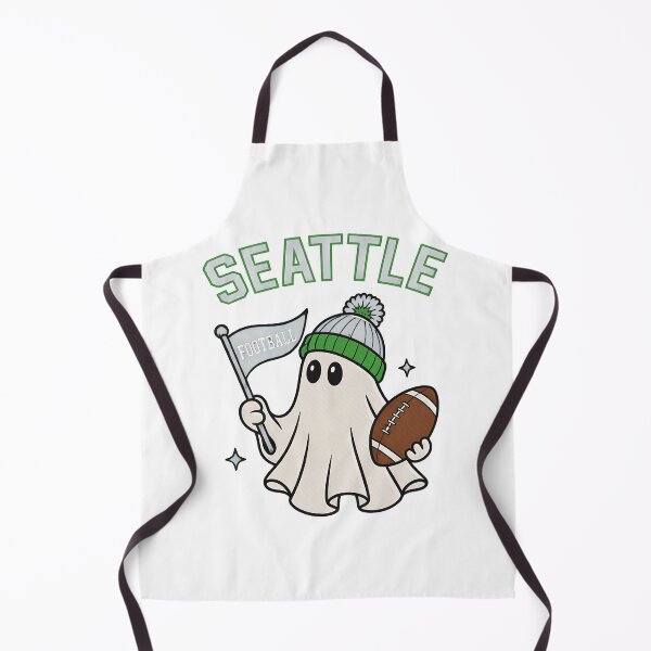 Item preview, Seattle Football Ghost Holding Ball Spirit Design designed and sold by JasonWolf63697.