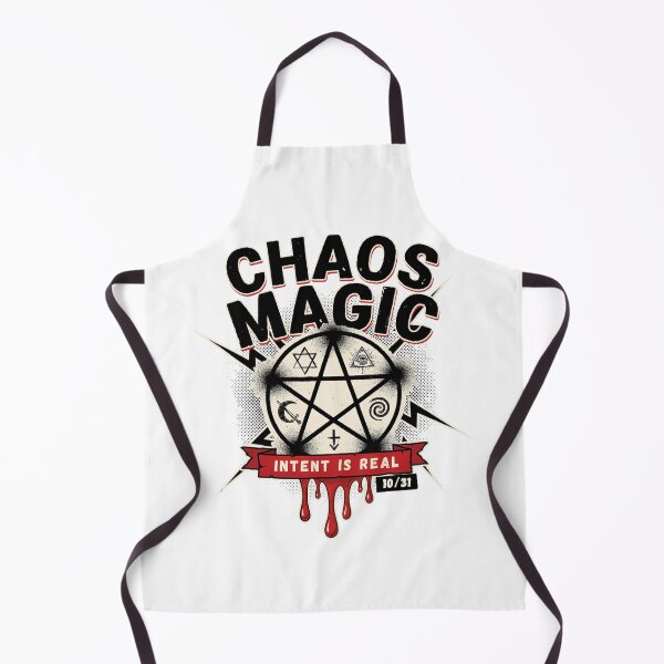 Item preview, Chaos Magic T-Shirt | Intent Is Real Occult Symbol Halloween Graphic Tee v1 designed and sold by DarylWelsh2024.