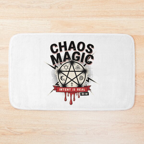 Item preview, Chaos Magic T-Shirt | Intent Is Real Occult Symbol Halloween Graphic Tee v1 designed and sold by DarylWelsh2024.
