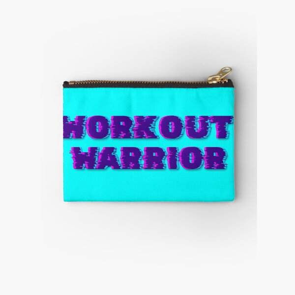 Item preview, Workout Warrior Glitch - Cyberpunk Gym Motivation Typography designed and sold by StorySeller85.