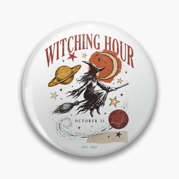 Item preview, Witching Hour Cosmic Witch T-Shirt | Halloween Space Graphic Tee v1 designed and sold by DarylWelsh2024.