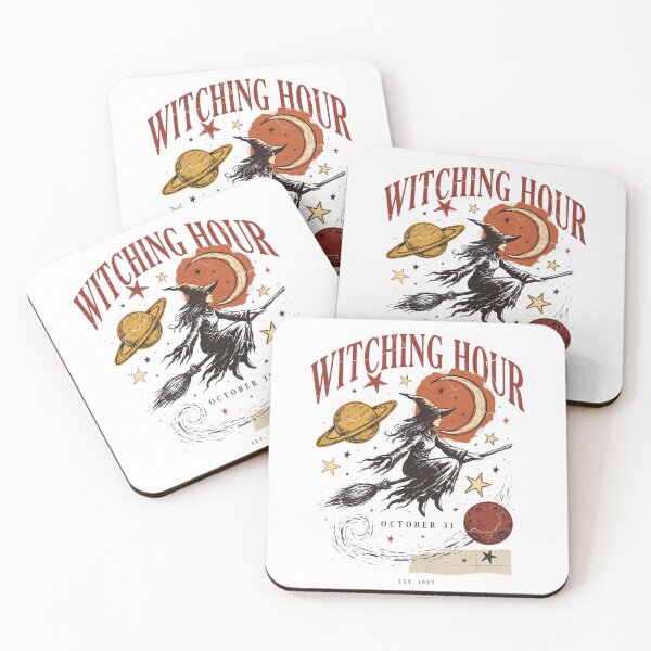 Item preview, Witching Hour Cosmic Witch T-Shirt | Halloween Space Graphic Tee v1 designed and sold by DarylWelsh2024.
