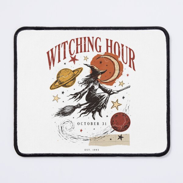 Item preview, Witching Hour Cosmic Witch T-Shirt | Halloween Space Graphic Tee v1 designed and sold by DarylWelsh2024.