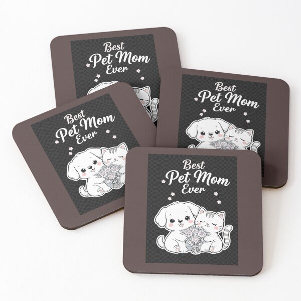 Item preview, Best Pet Mom Ever | Cute Dog Cat Mother's Day T-Shirt` designed and sold by Aliplus+.