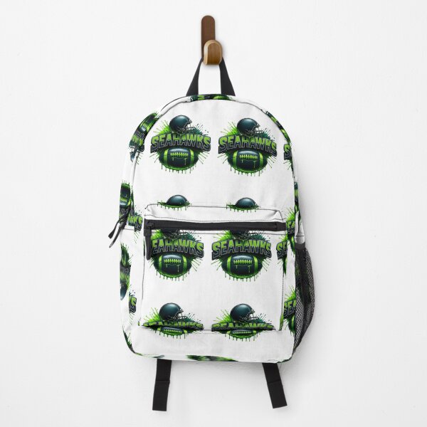 Artikelvorschau, Neongrünes Seahawks Football-Helm-Design entworfen und verkauft von DavidSant59546.