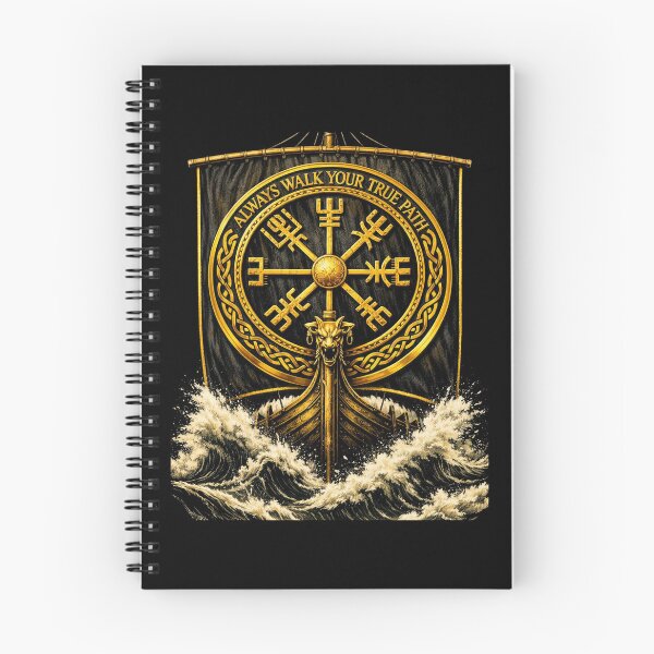 Item preview, Golden Vegvisir – Viking Compass designed and sold by Warrior’s Path.