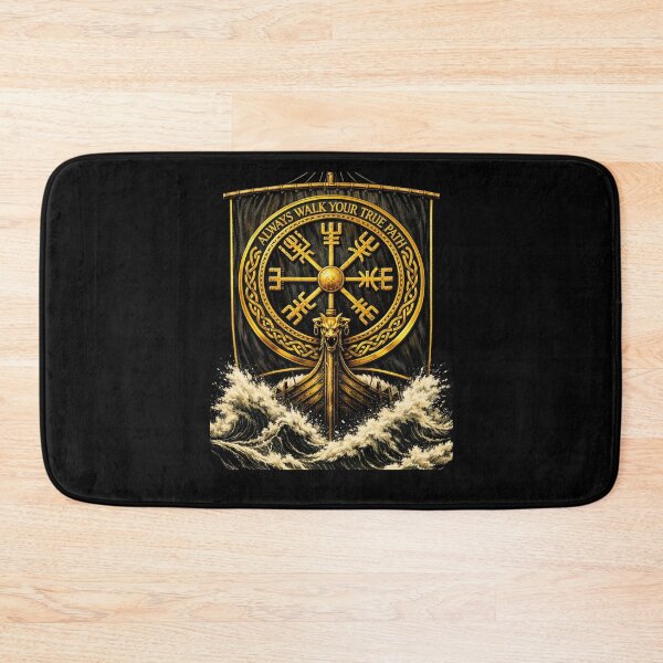 Item preview, Golden Vegvisir – Viking Compass designed and sold by Warrior’s Path.