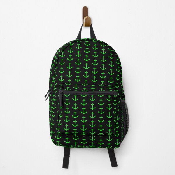 Item preview, Lime Nautical Anchor Silhouette Design designed and sold by pattern-archive.