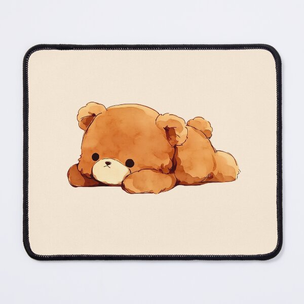 Item preview, Sleepy Teddy Bear Cute Kawaii Illustration designed and sold by jianina-alondra.
