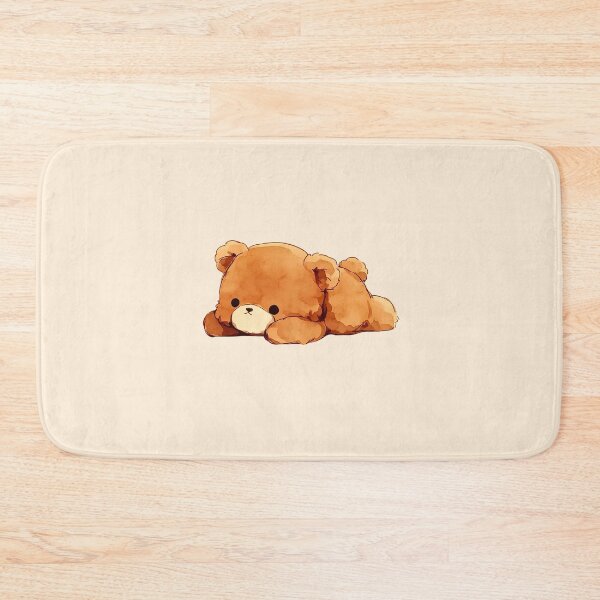 Item preview, Sleepy Teddy Bear Cute Kawaii Illustration designed and sold by jianina-alondra.