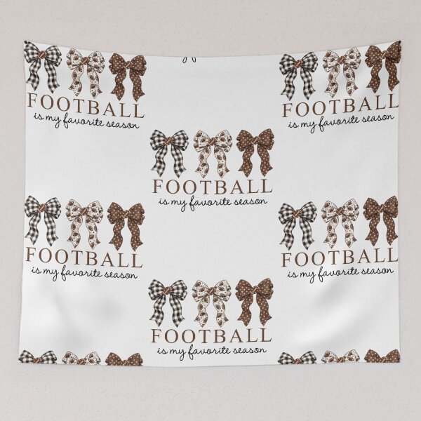Item preview, Football Bows Fanatic Fall Design designed and sold by phoebelevine.
