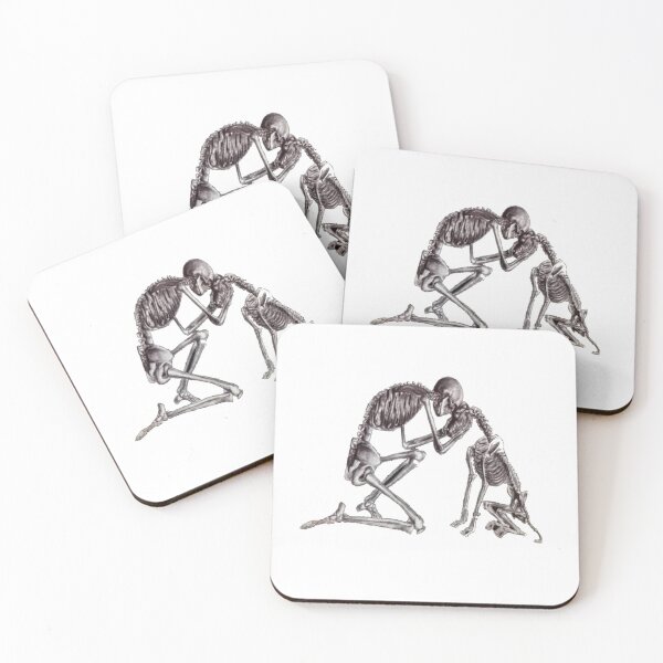 Item preview, Skeleton With His Dog Forever Friends designed and sold by roartusa.