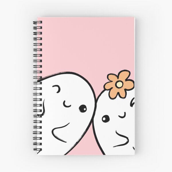 Item preview, Cute Ghost Couple Halloween designed and sold by coversix.
