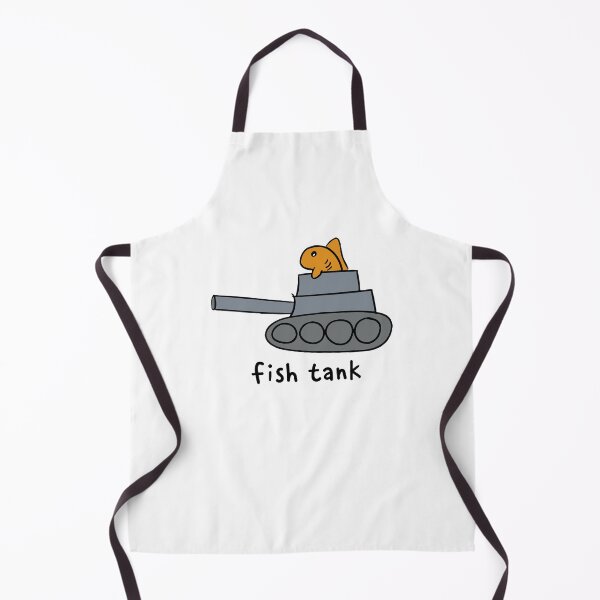 Item preview, Funny Fish Tank Pun Illustration designed and sold by DarylPope.
