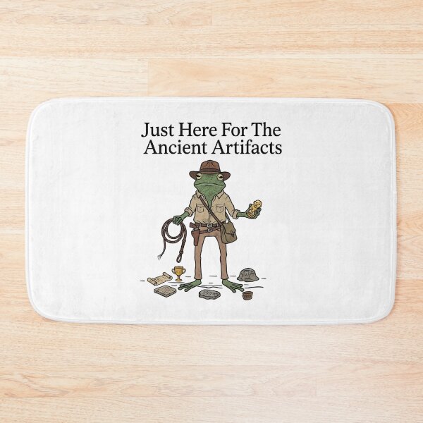 Item preview, Just Here for the Ancient Artifacts Funny Frog Archaeologist  designed and sold by Milasneeze.