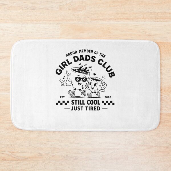 Item preview, Proud Girl Dads Club Coffee Humor designed and sold by phoebelevine.