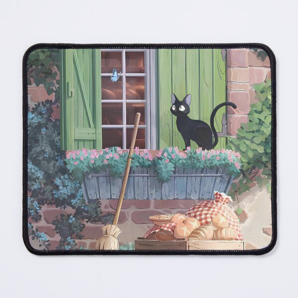 Item preview, Cute cat kawaii [[kiki's]] -%[ghiblis]%- outside aways  designed and sold by pryielvart.