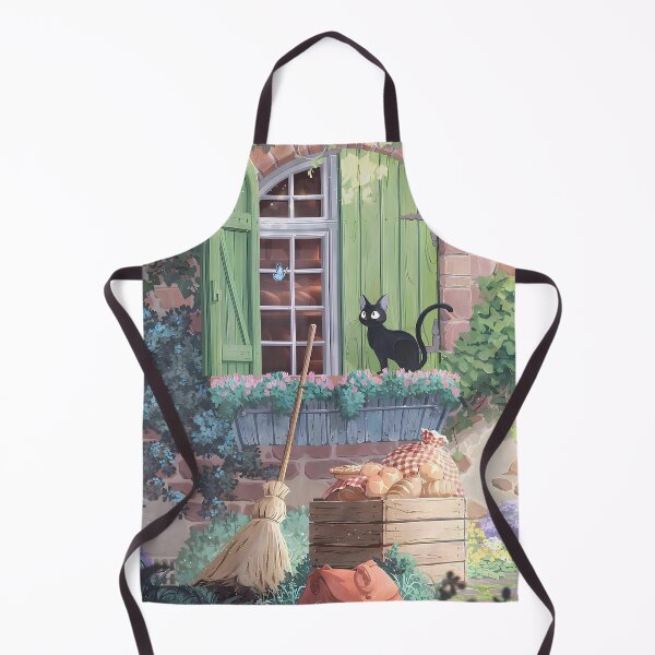 Item preview, Cute cat kawaii [[kiki's]] -%[ghiblis]%- outside aways  designed and sold by pryielvart.