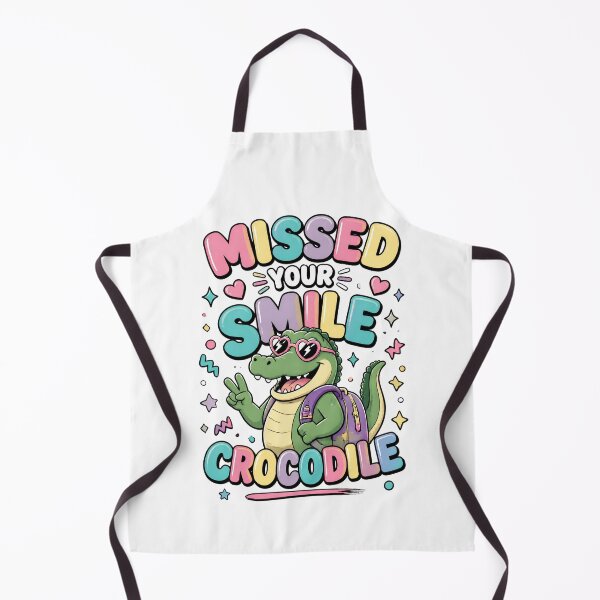 Item preview, Missed Your Smile Crocodile 2 designed and sold by Positive&FunnyThings.