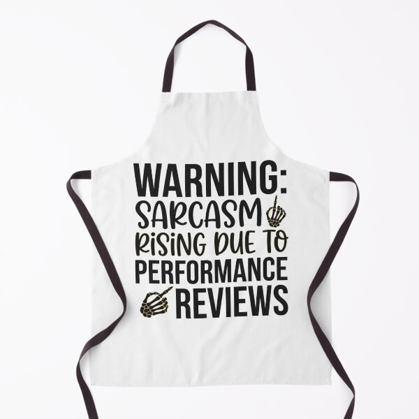 Item preview, Warning Sarcasm Rising Due To Performance Reviews Funny Office Sarcastic Work Quote designed and sold by raedattia.