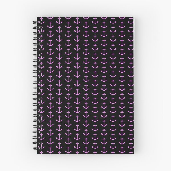Item preview, Violet Nautical Anchor Silhouette Design designed and sold by pattern-archive.