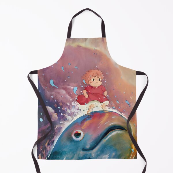 Item preview, Cute kawaii little girl [[ponyos's]] -%[ghiblis]%- riding fish aways designed and sold by pryielvart.