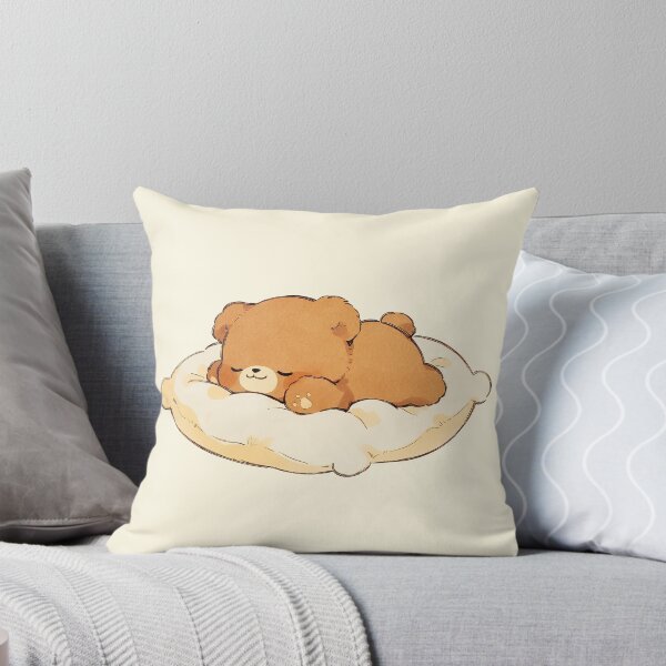 Item preview, Cute Sleeping Teddy Bear Cozy Kawaii designed and sold by jianina-alondra.