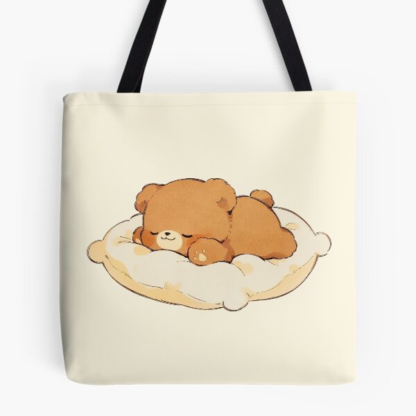 Item preview, Cute Sleeping Teddy Bear Cozy Kawaii designed and sold by jianina-alondra.