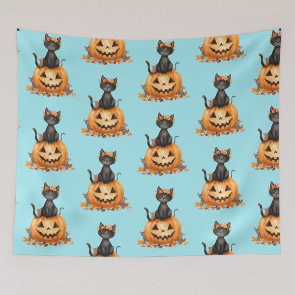 Item preview, Crowned Cat – Whimsical Halloween Cottagecore designed and sold by Deezyned.