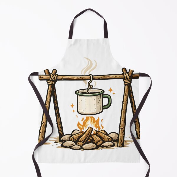 Item preview, Campfire Coffee Outdoor Adventure designed and sold by CreativeMindsetLab.