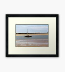 Victoria (Sailing boat in Alvor, Algarve, Portugal) Framed Print