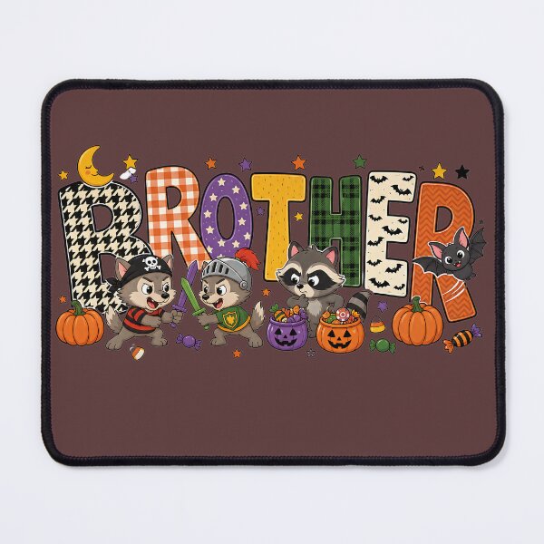 Item preview, Brother Duo Letter Block Shirt | Halloween Sibling Rivalry Design designed and sold by MOCH- ART.