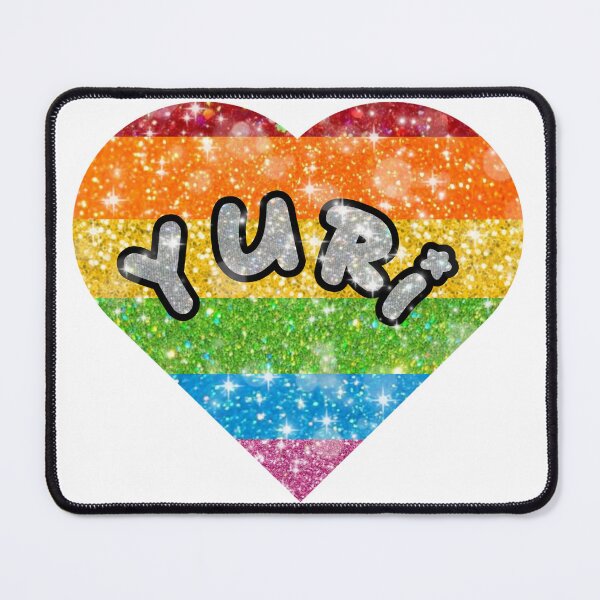 Item preview, yuri glitter heart designed and sold by nova-supa.