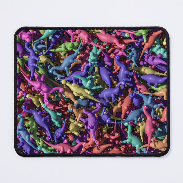 Item preview, Colorful 3D Happy Stacked Diplodocus Herd designed and sold by Keltoi-art.