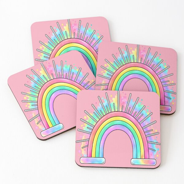 Item preview, Pastel Rainbow Sunshine designed and sold by Hari Arts.