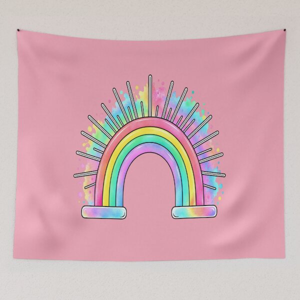 Item preview, Pastel Rainbow Sunshine designed and sold by Hari Arts.