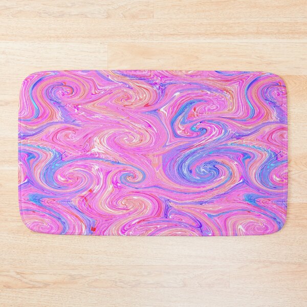 Item preview, Pink & Blue Swirl Seamless Pattern designed and sold by OddBloomPNG.
