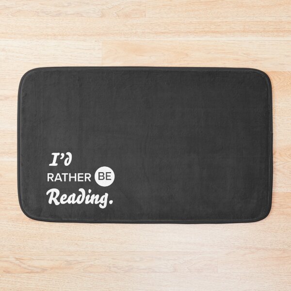Item preview, I'd Rather Be Reading – Book Lover Art Gift for Bookworms designed and sold by Hello Hobbies.