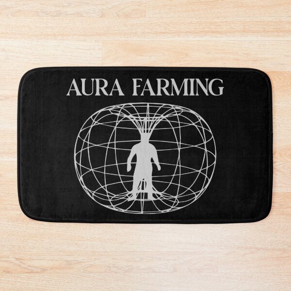 Item preview, Aura Farming (white print) designed and sold by R-A Designs.