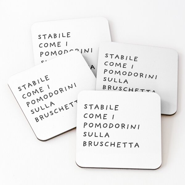 Item preview, Stabile come i pomodorini sulla bruschetta  designed and sold by evavv-studio.