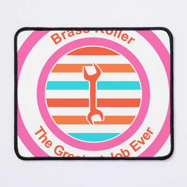 Item preview, Brass Roller The Greatest Job Ever designed and sold by TheIconSmith.