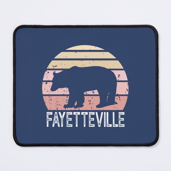 Item preview, Fayetteville Arkansas Retro Bear designed and sold by Esskay Designs.