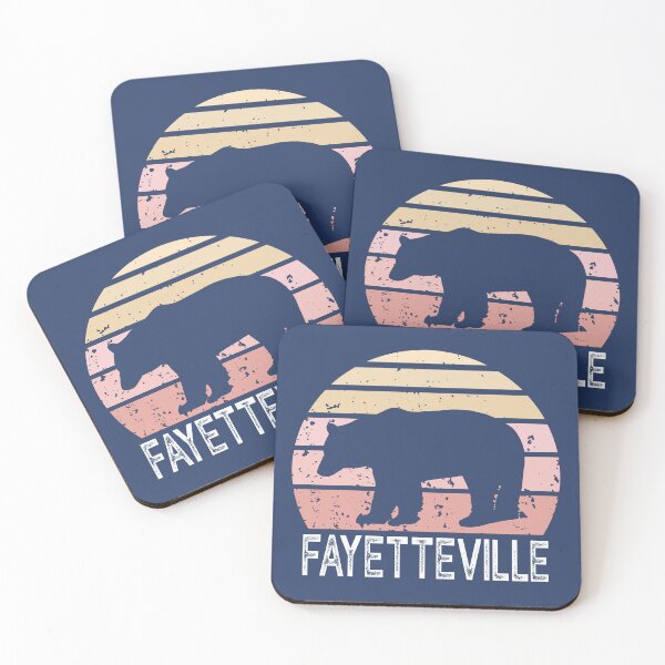 Artikelvorschau, Fayetteville Arkansas Retro Bear entworfen und verkauft von Esskay Designs.