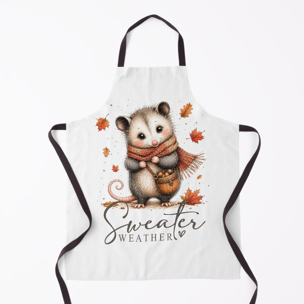 Item preview,   Opossum and sweater weather carrying the delightful art of Yassou Bouhad designed and sold by Lori Richardson.