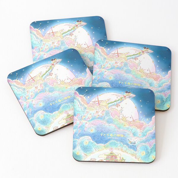 Item preview, Cute girl [[chihiros]] go -%[ghiblis]%- flying aways dragon to sky designed and sold by pryielvart.